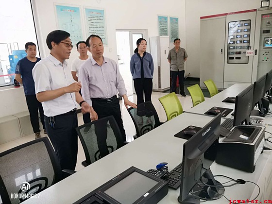 市國投公司黨委委員、紀(jì)檢書記田建明來我我公司調(diào)研